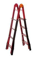 step-ladder, isolated.