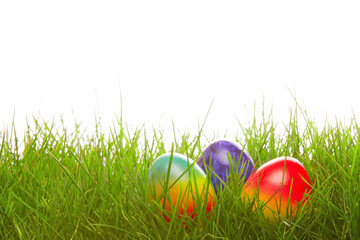 Easter eggs,background