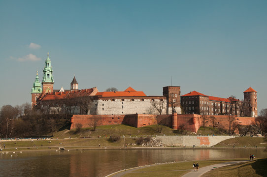 Fototapeta wgórze wawelskie