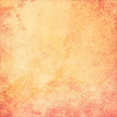 grunge yellow canvas as texture or background
