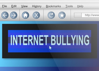 Internet bullying.