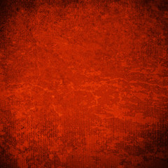 Grain red paint wall background or texture