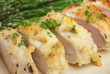 Chicken Breast Baked with Cheese & Herbs
