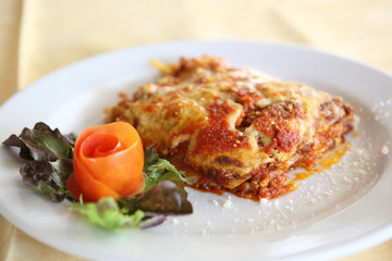 Meat and Cheese Lasagna