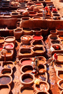 Tanneries Chouara de Fez