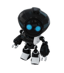Smart black robot