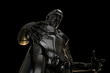 Cool cyber man