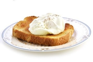 Perfect poached egg