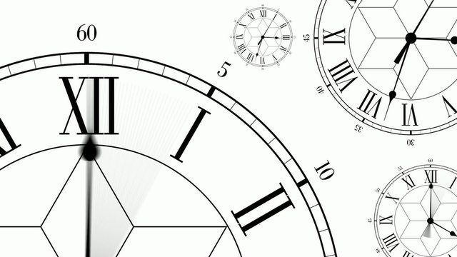 Clocks Antique Style Dials Mono HD