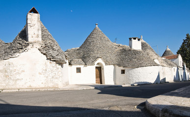 Alberobello's Trulli. Puglia. Italy.