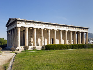Fototapeta na wymiar Hephaisteion (Temple of Hephaistos i Ateny)