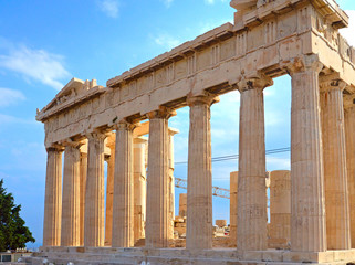 Obraz premium Parthenon in Acropolis in Greece