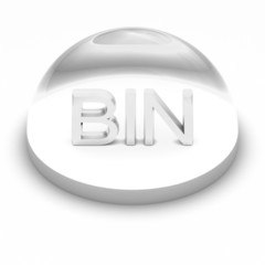 3D Style file format icon - BIN