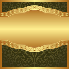 gold background