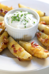 Cheesy Potato Wedges