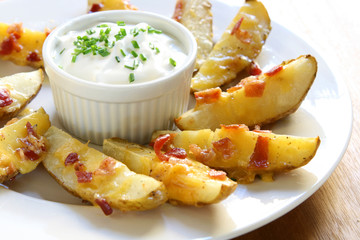 Cheesy Potato Wedges