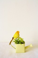 小鳥とアイビー