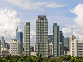 Fototapeta premium Makati Skyline
