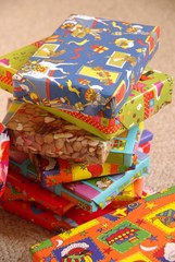 Presents from Sinterklaas a typical dutch celebration