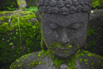 Stock Photo: Traditional balinese statue.