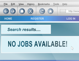 Unemployment concept.