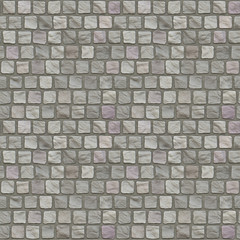 Cobblestone Floor Seamless Pattern