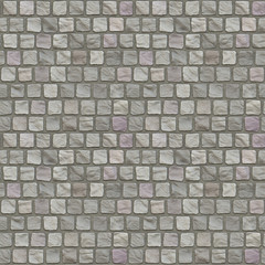 Cobblestone Floor Seamless Pattern