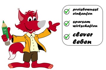 der intelligente Sparfuchs