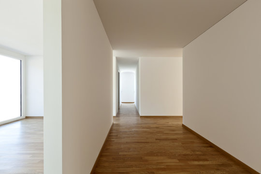 beautiful new apartment, interior, empty room