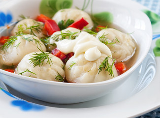 Пельмени.