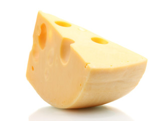 Сheese isolated on white