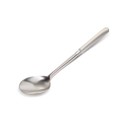 metal spoon (EPS 8) isolated on white bsckground