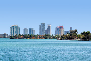 Miami Skyline, Biscayne Bay