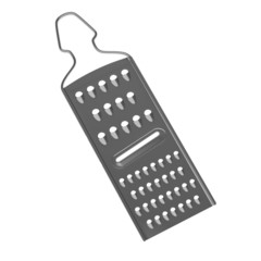 3d render of kitchen grater