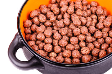 Breakfast cereals, chocolate balls