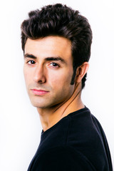 Obraz premium Handsome young man portrait