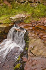 Peak District waterfall