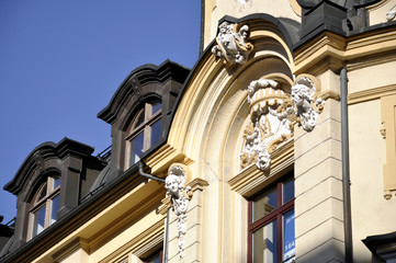 Leipzig Fassade Detail
