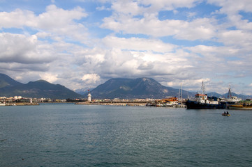 Fototapeta premium Hafen in Alanya - Türkei