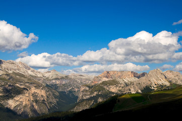Puez-Gruppe und Cirspitzen - Dolomiten - Alpen