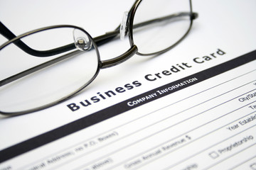 Business credit card application
