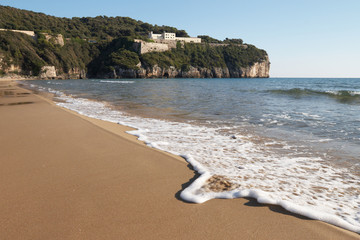 Italy, Gaeta. City Beach