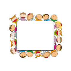 Fototapeta premium Kids frame