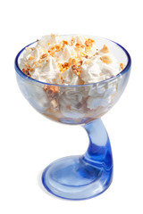 ice cream with nuts