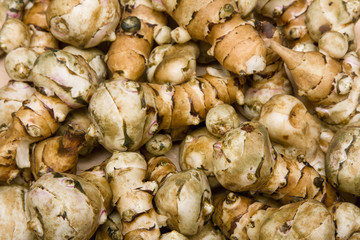 Jerusalem artichoke (sunroot) tubers