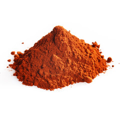 Pile of cocoa powder