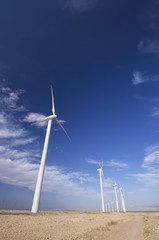 wind turbines