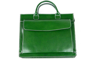 green handbag work