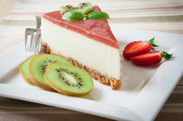 Strawberry cheesecake