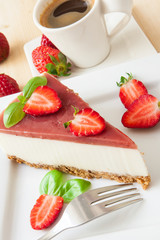 Strawberry cheesecake